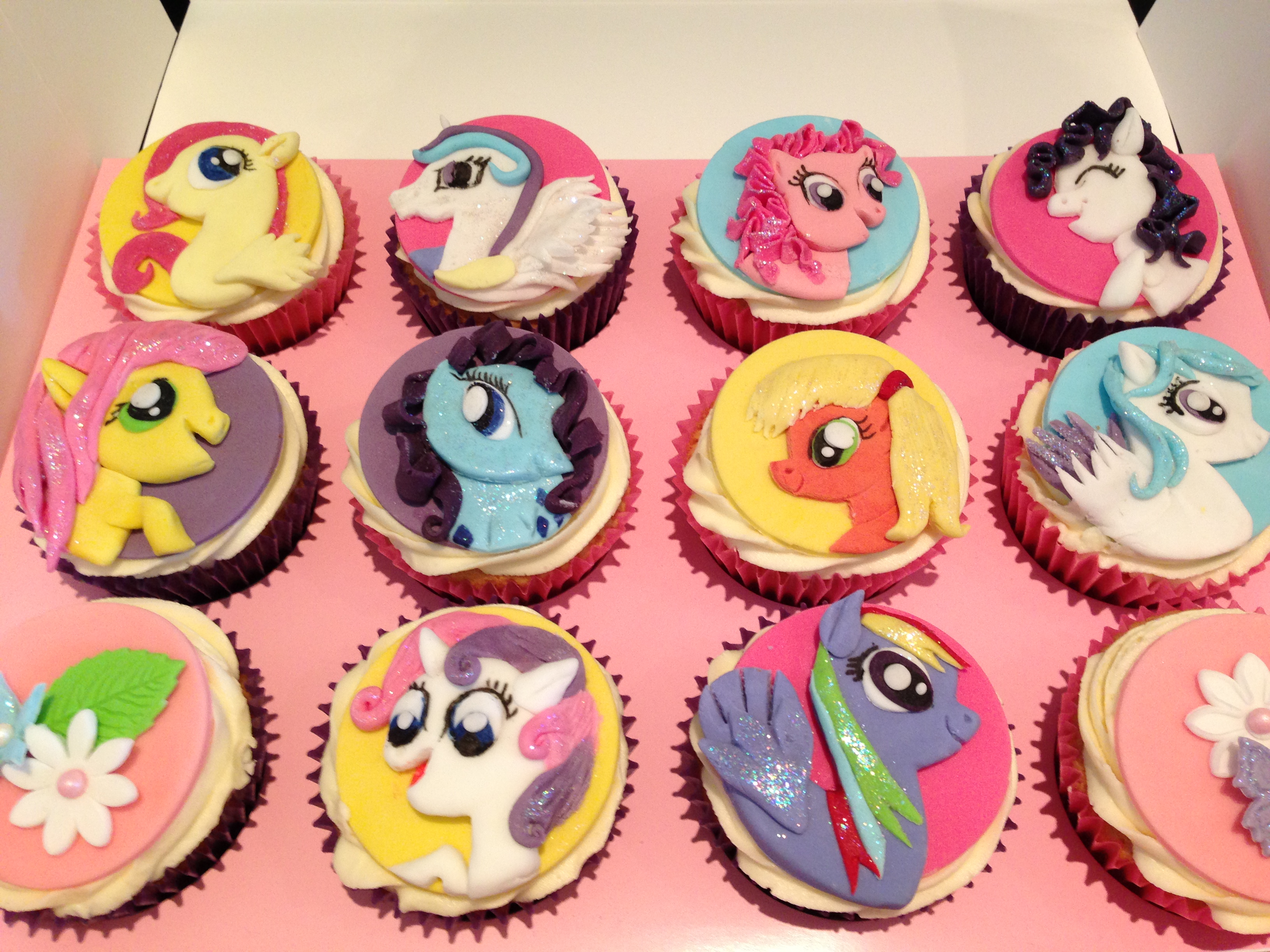 my little pony cupcakes